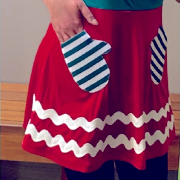 EUC [Eyeshadow] Gingerbread Cookie Girl Party Costume 3D Dress Women’s Sz Large - Picture 3 of 10